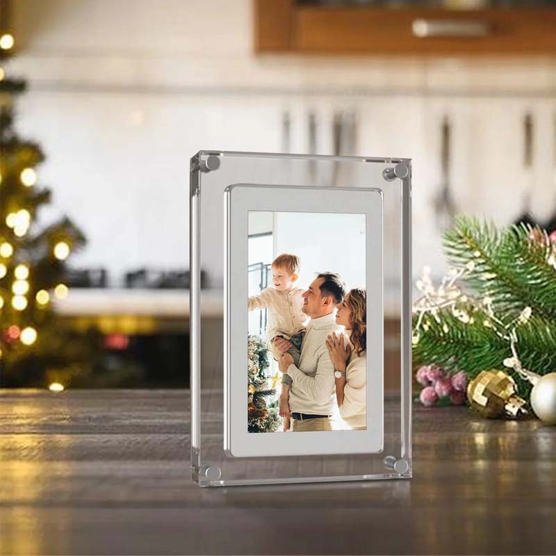 Acrylic digital photo frame video player