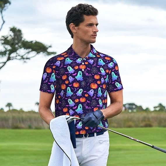 Men's Fun Golf Polo Shirt