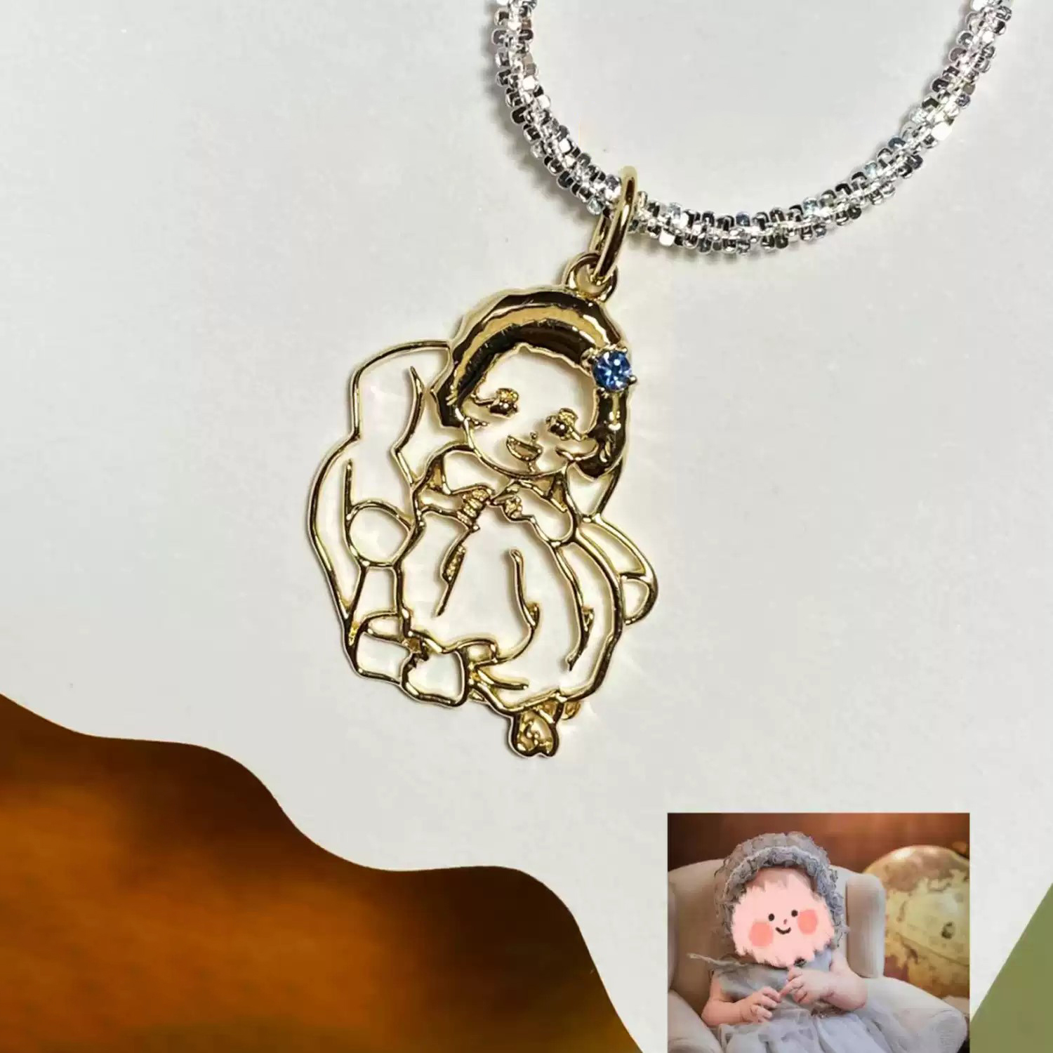 Parent-child necklace bracelet customization