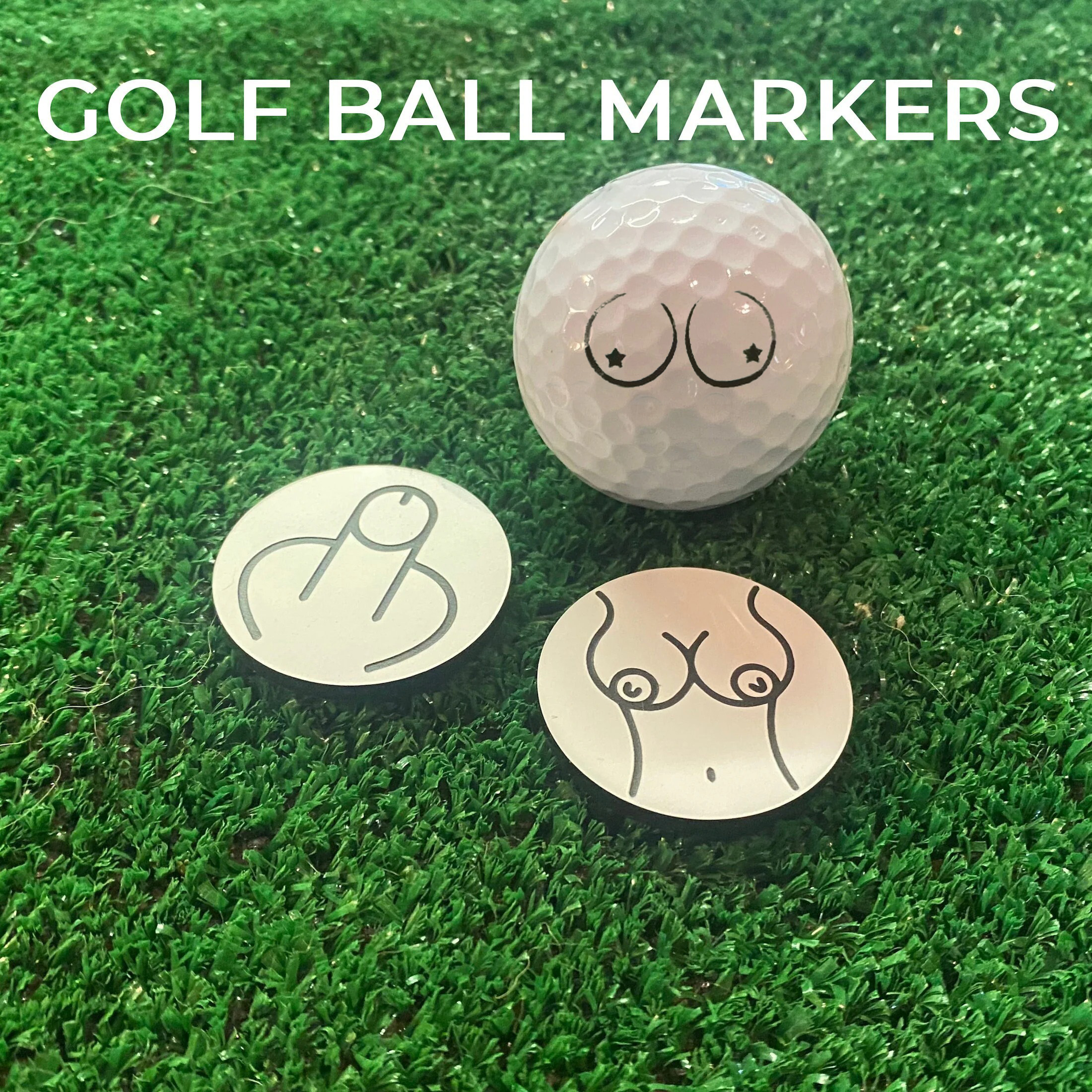 Fun Golf Ball Markers