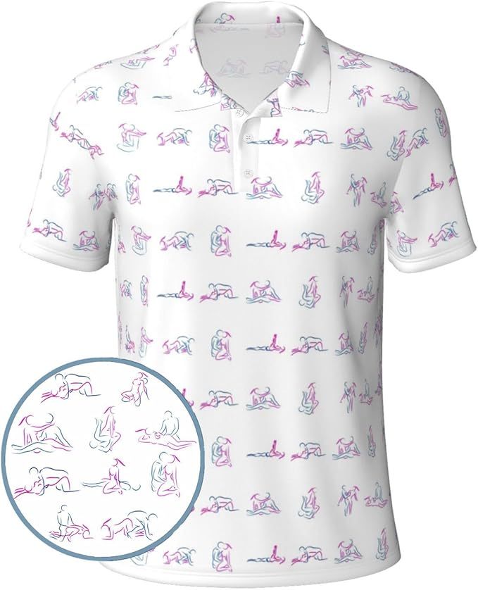 Men's Fun Golf Polo Shirt