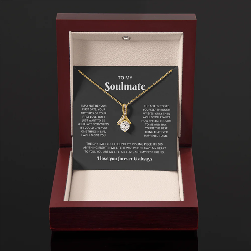 To My Soulmate Necklace