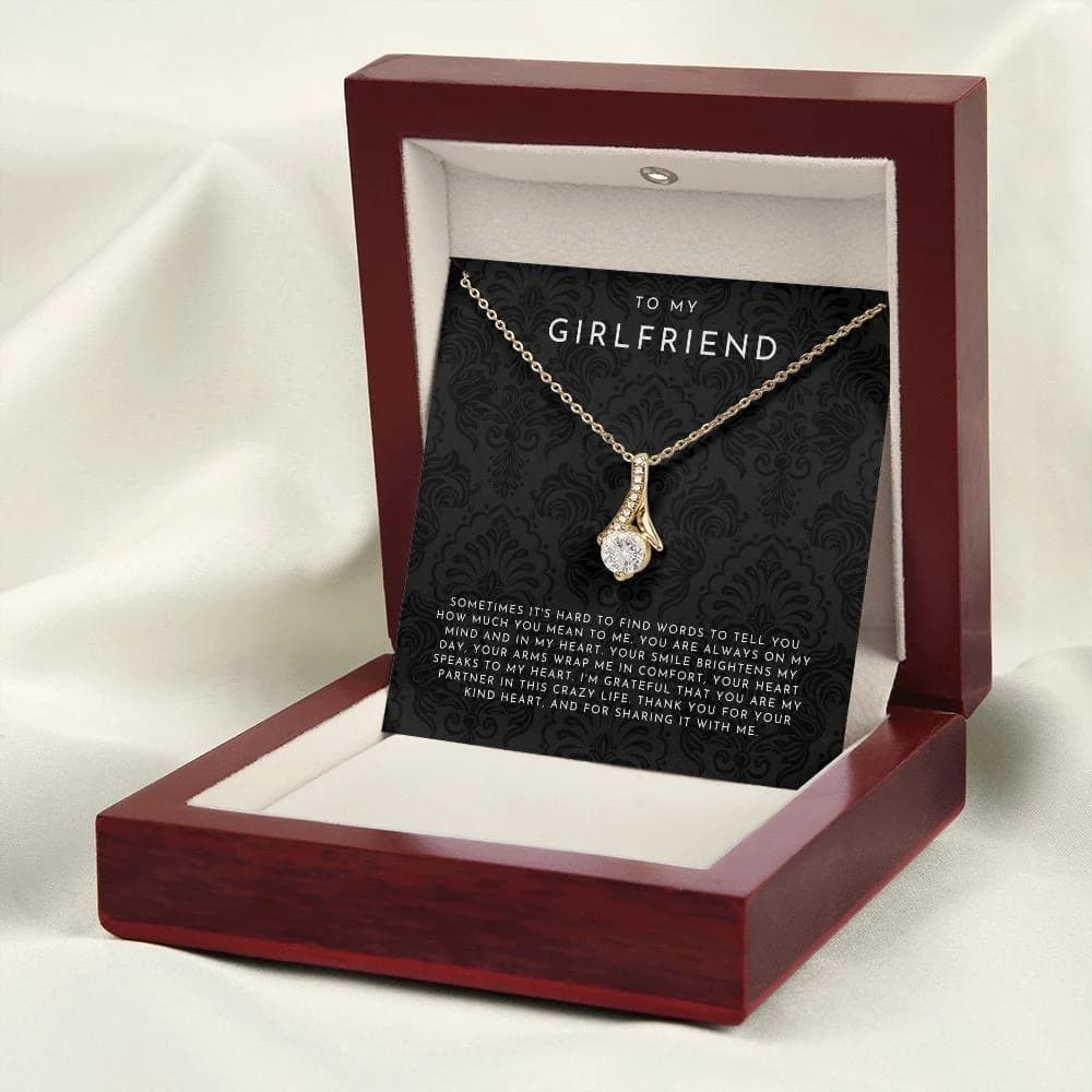 To My Girlfriend Necklace