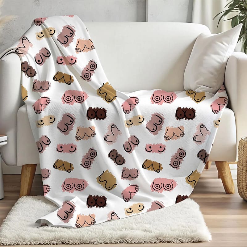 Fun Print Plush Blanket