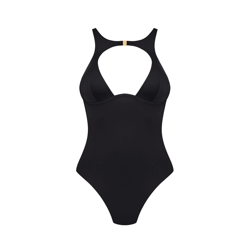 Hollow-out beach bikini