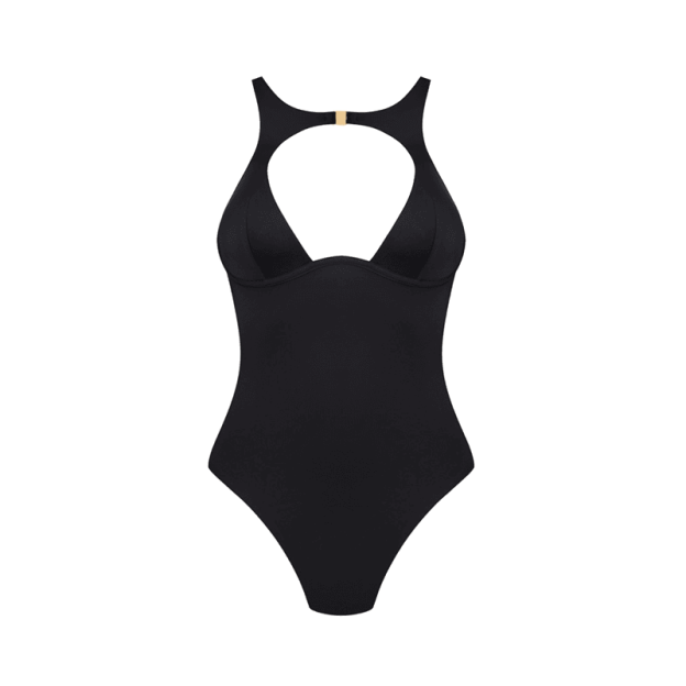 Hollow-out beach bikini