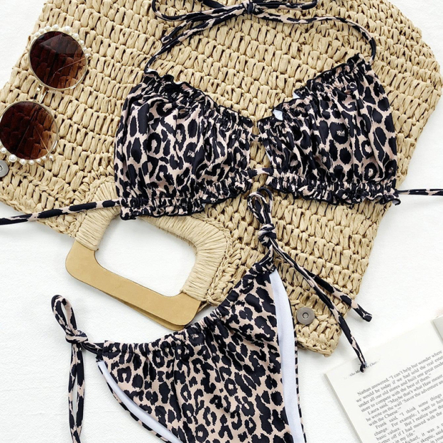Halter Neck Bikini Set