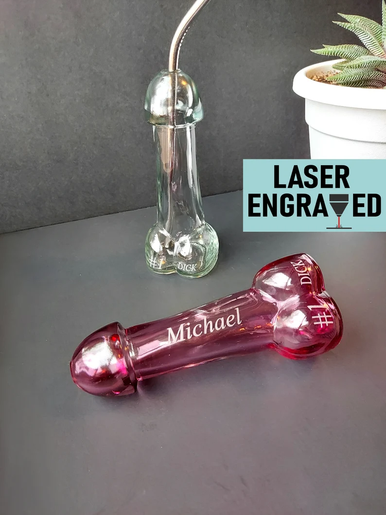 Funny Laser Engraved Dick Prank Cup