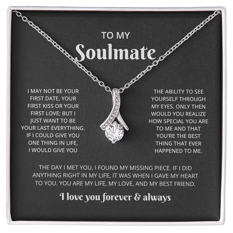 To My Soulmate Necklace