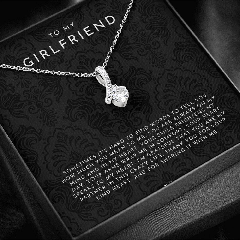 To My Girlfriend Necklace