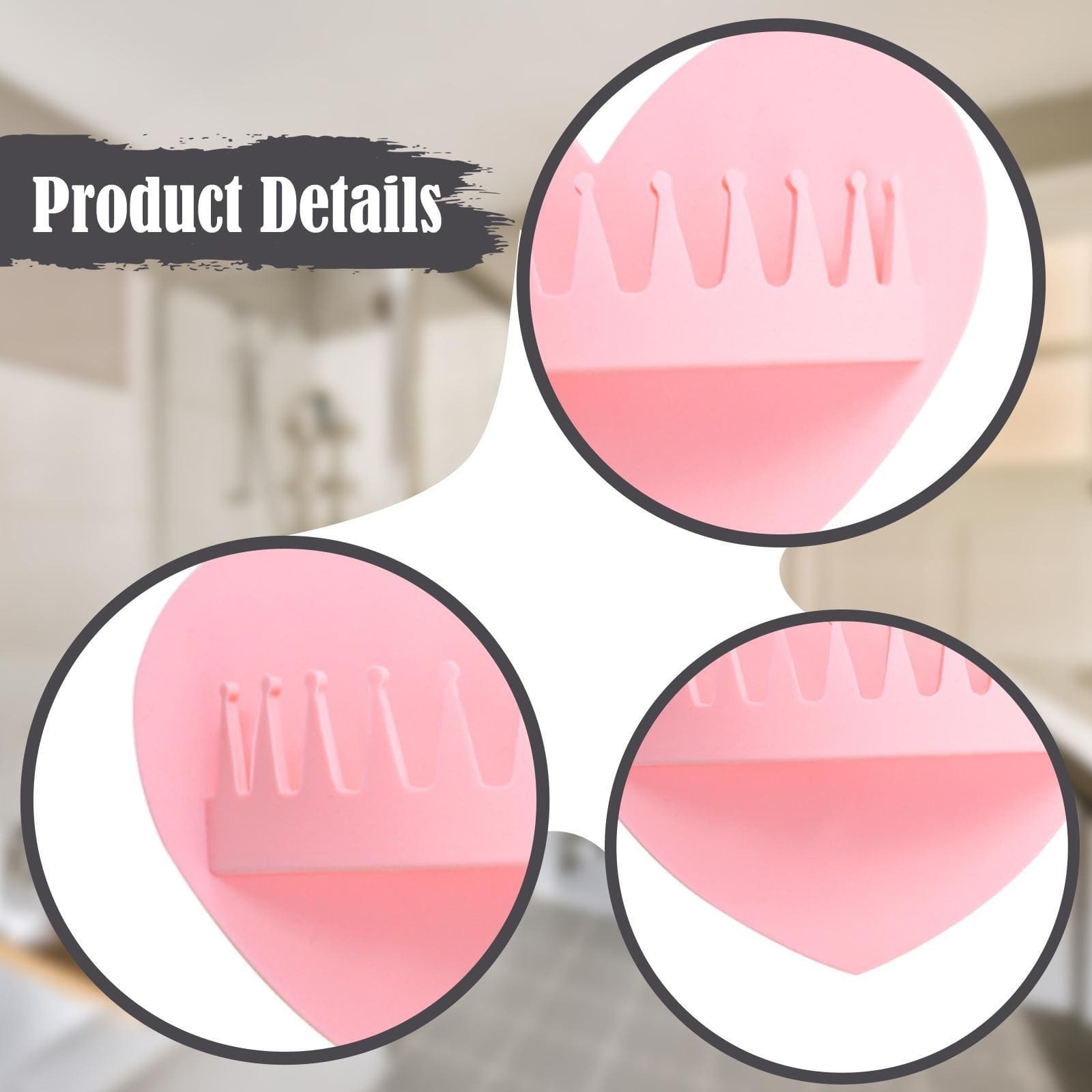 Wall-mounted suction cup hair collector