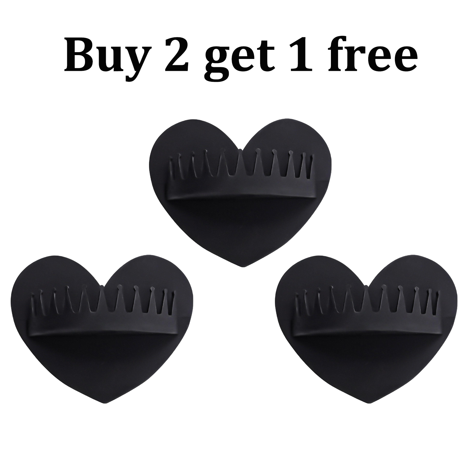 Wall-mounted suction cup hair collector