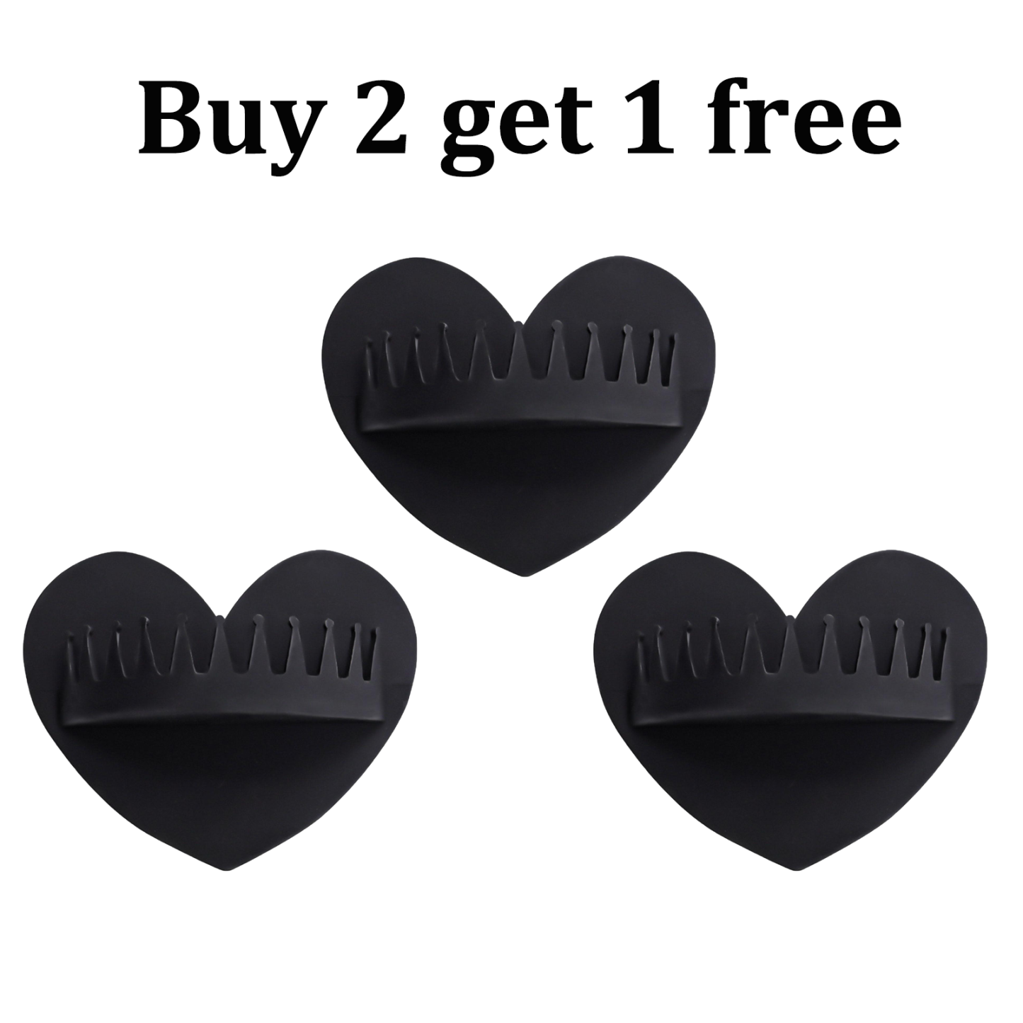 Wall-mounted suction cup hair collector