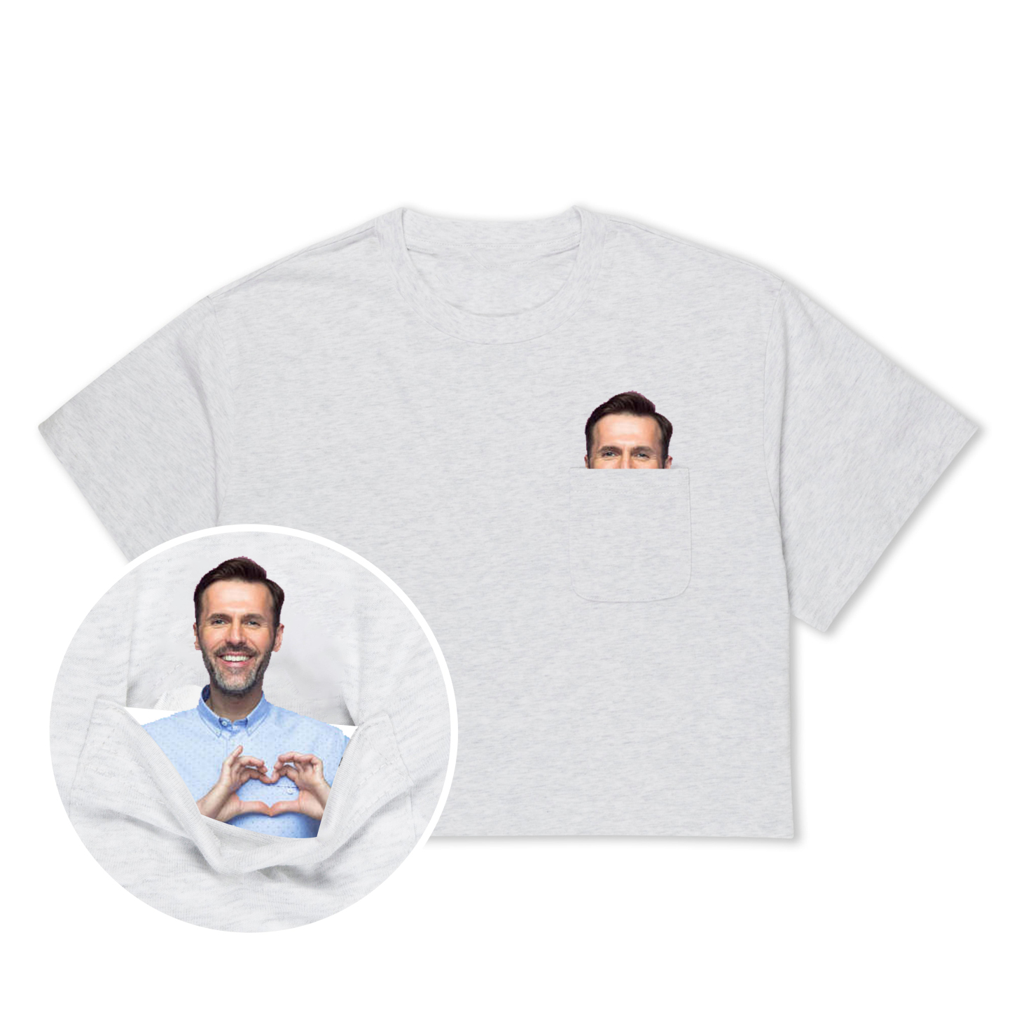 Customized Pocket T-Shirt