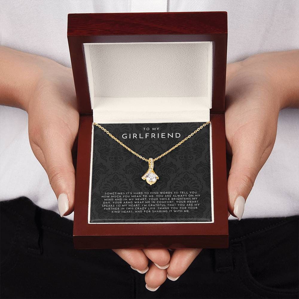 To My Girlfriend Necklace