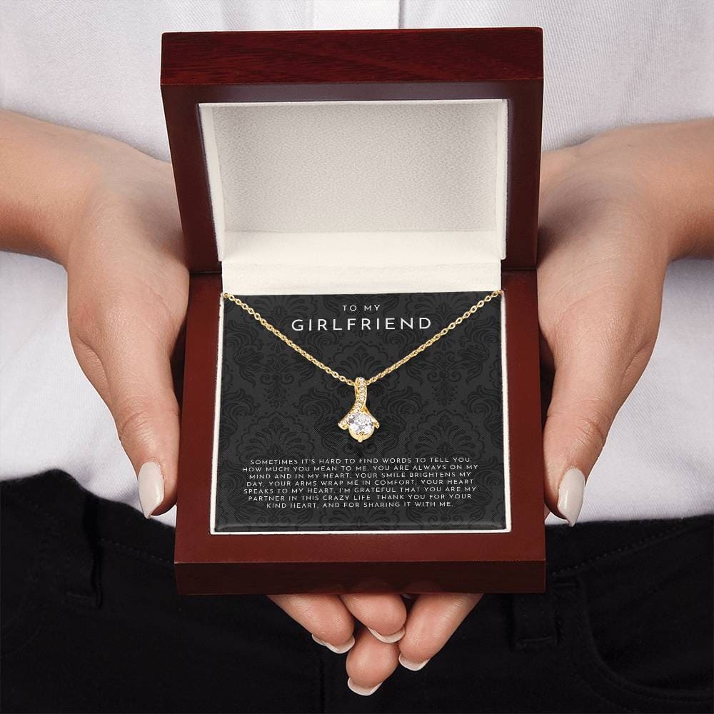 To My Girlfriend Necklace