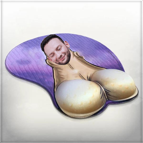 Customized portrait mouse pad