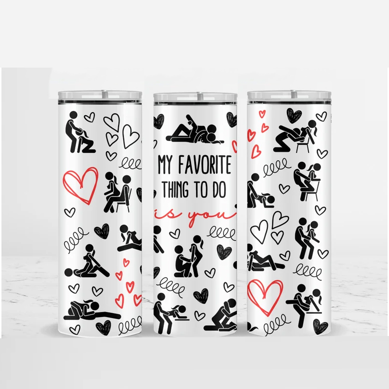 Personalized Sex Position Thermos Cup