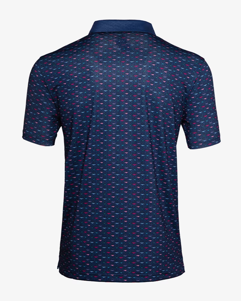 Midnight Cool Golf Polo Shirt