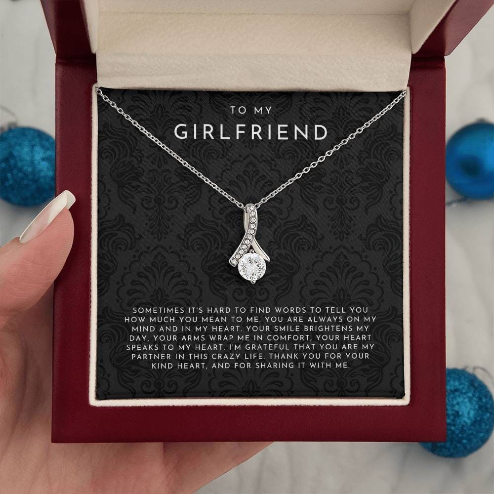 To My Girlfriend Necklace