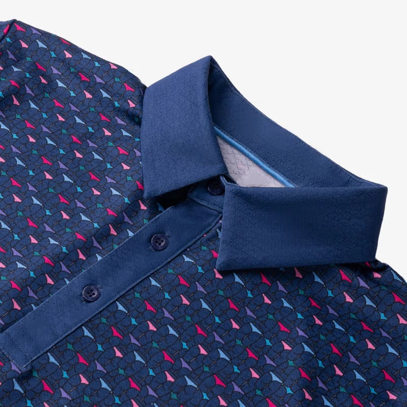 Midnight Cool Golf Polo Shirt