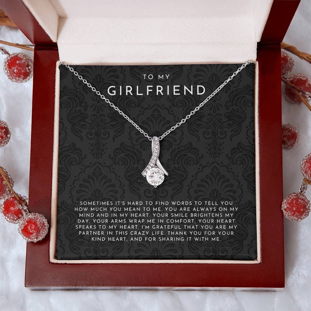 To My Girlfriend Necklace