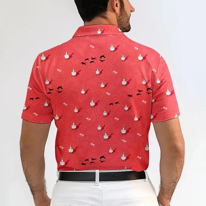 Party themed polo shirt