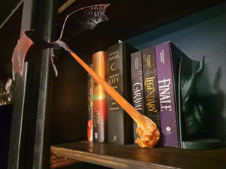 Fire Breathing Dragon Book Nook