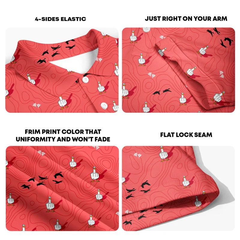 Party themed polo shirt