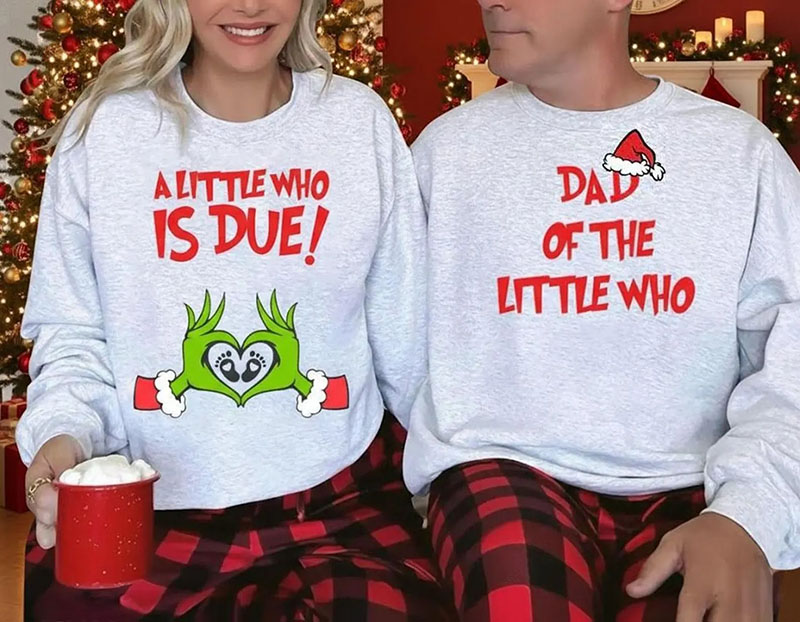 Christmas Couple Sweatshirts