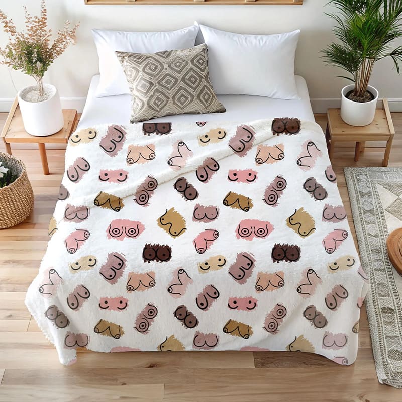 Fun Print Plush Blanket