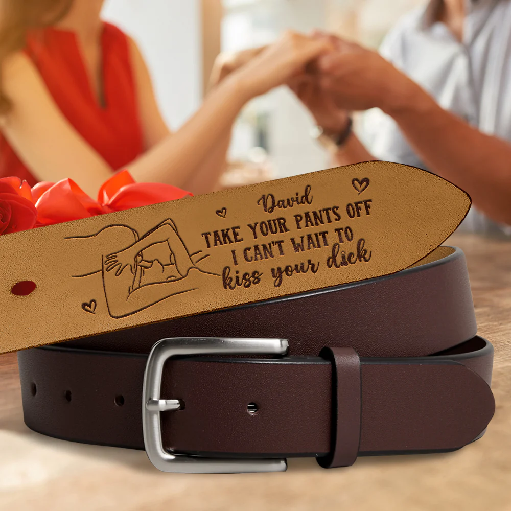 Personalized gifts for couples - belts