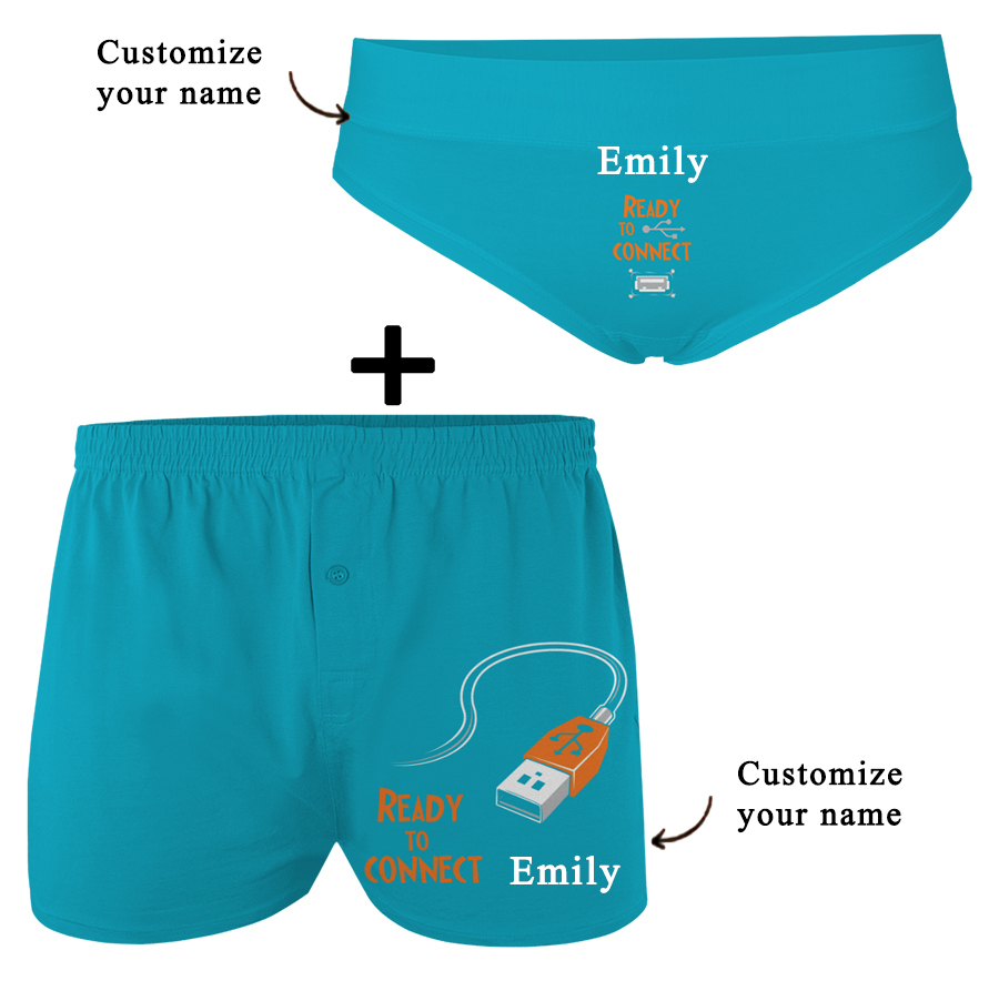 Customized men's and women's underwear