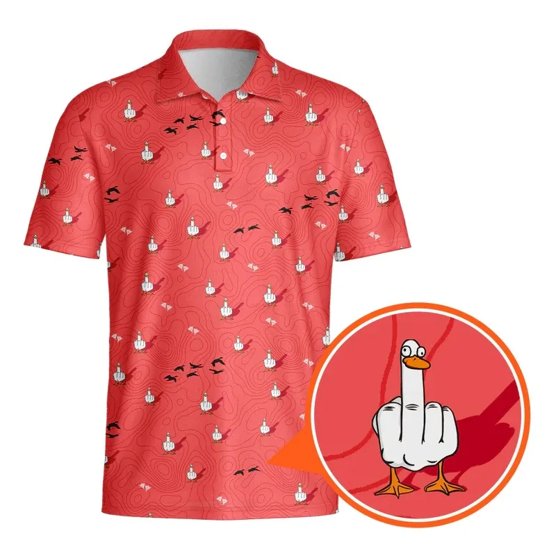 Party themed polo shirt