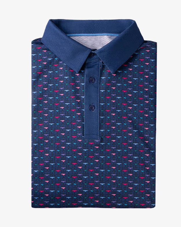 Midnight Cool Golf Polo Shirt