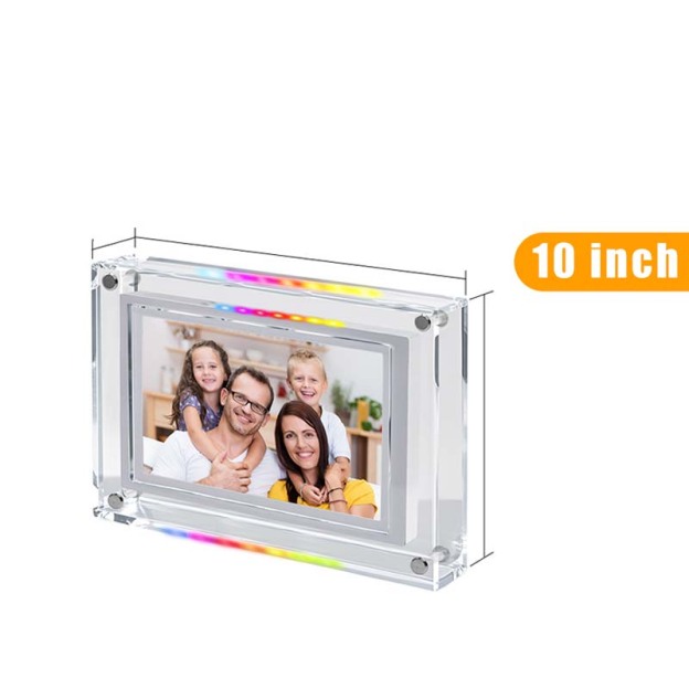 Acrylic digital photo frame video player