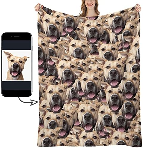 Custom Face Photo Blanket