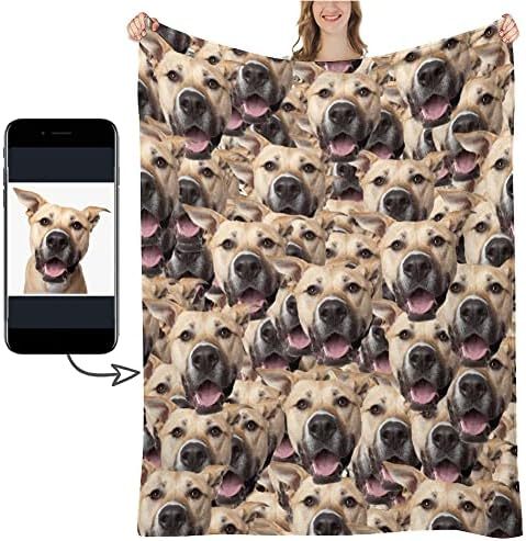 Custom Face Photo Blanket