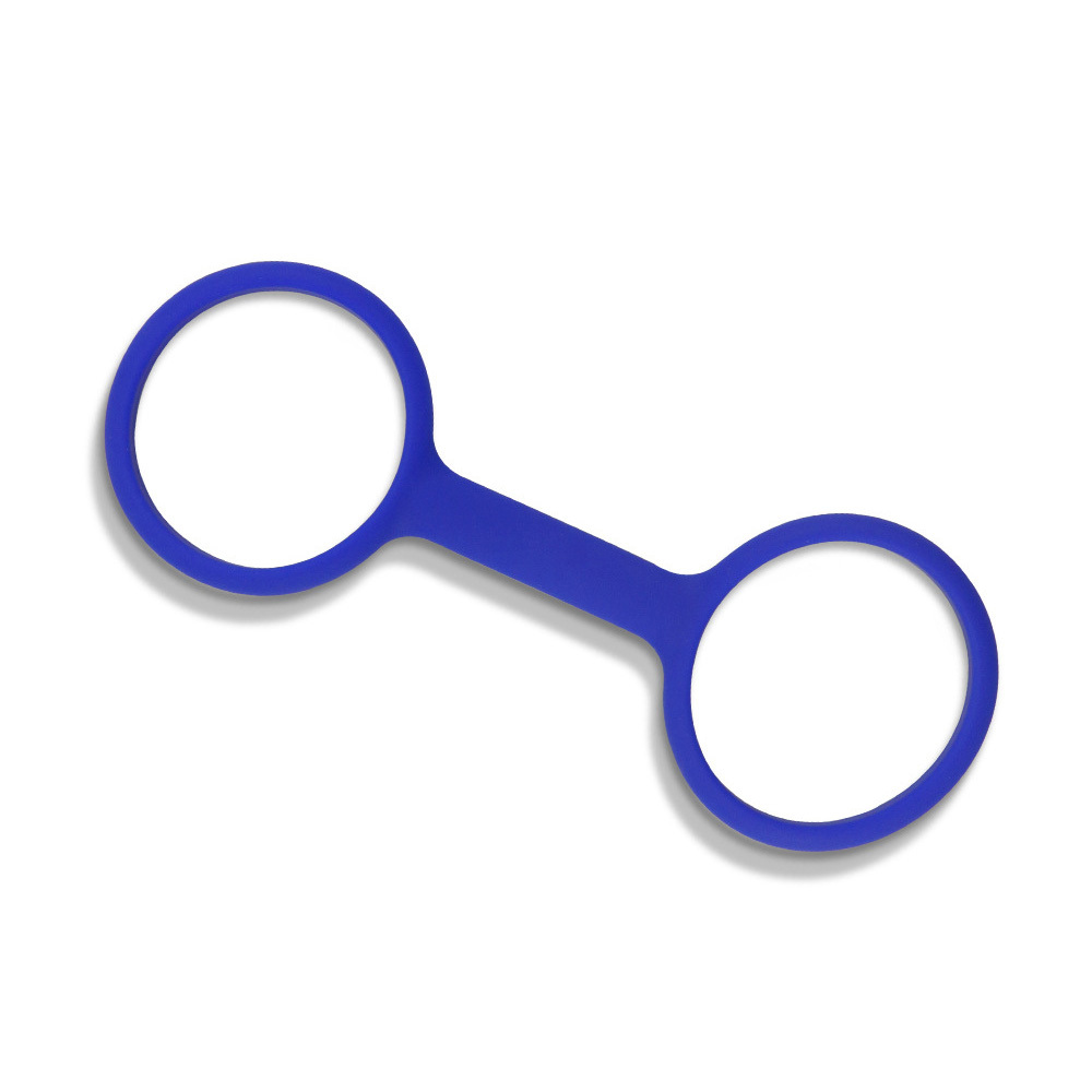 Safety Rubber Silicone Overmoulded Handcuffs