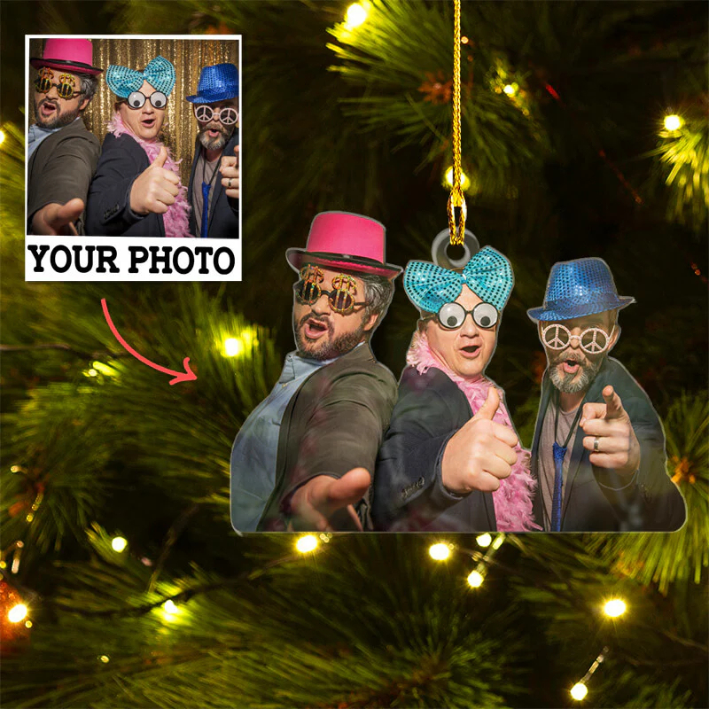 Personalized Acrylic Photo Ornament