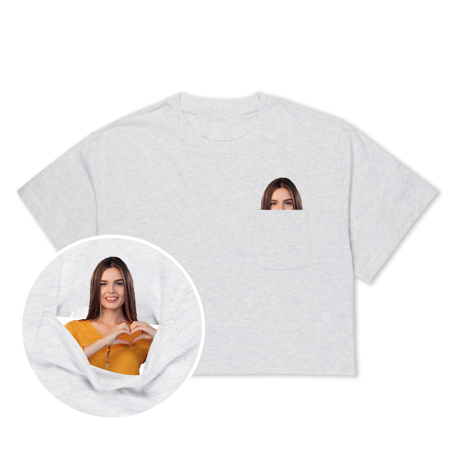 Customized Pocket T-Shirt