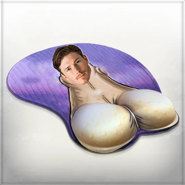 Customized portrait mouse pad