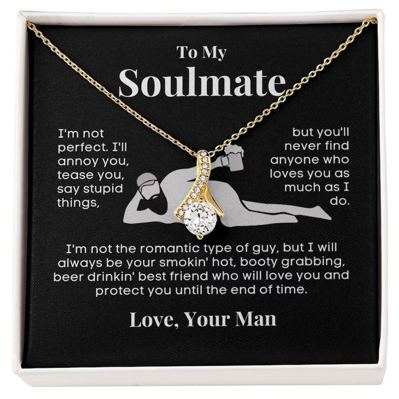 Funny Soulmate Necklace