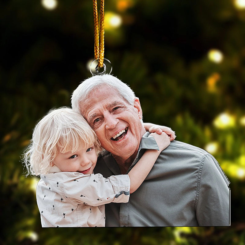 Personalized Acrylic Photo Ornament