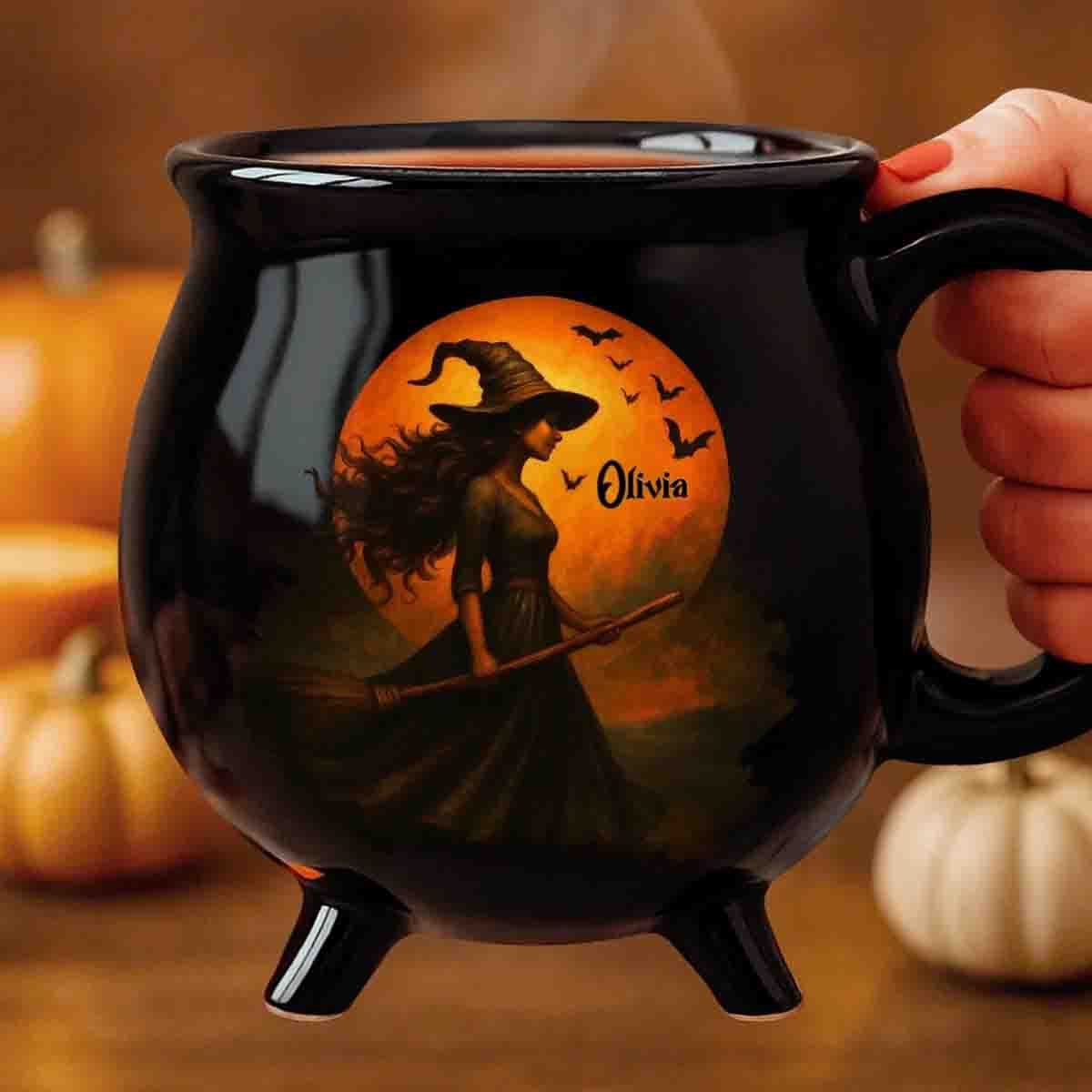 Custom Witches Cauldron Coffee Mug