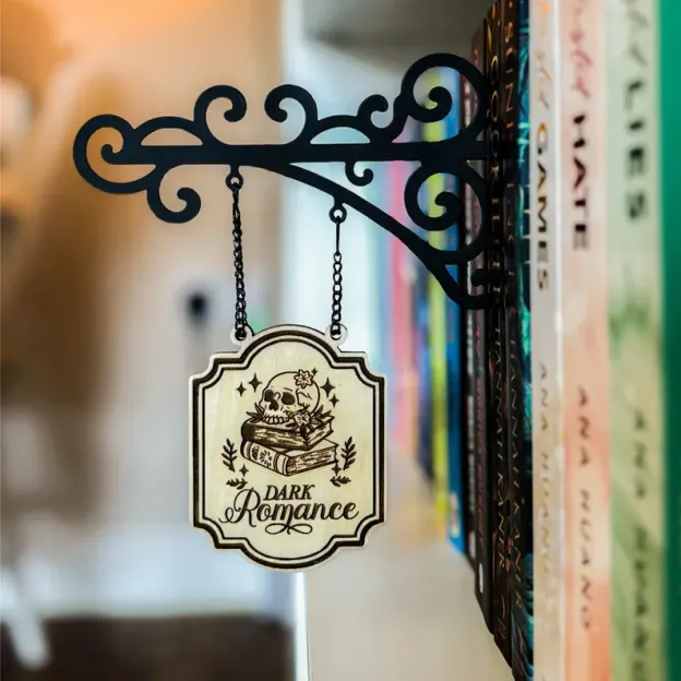 Personalized bookshelf logo book corner storage rack