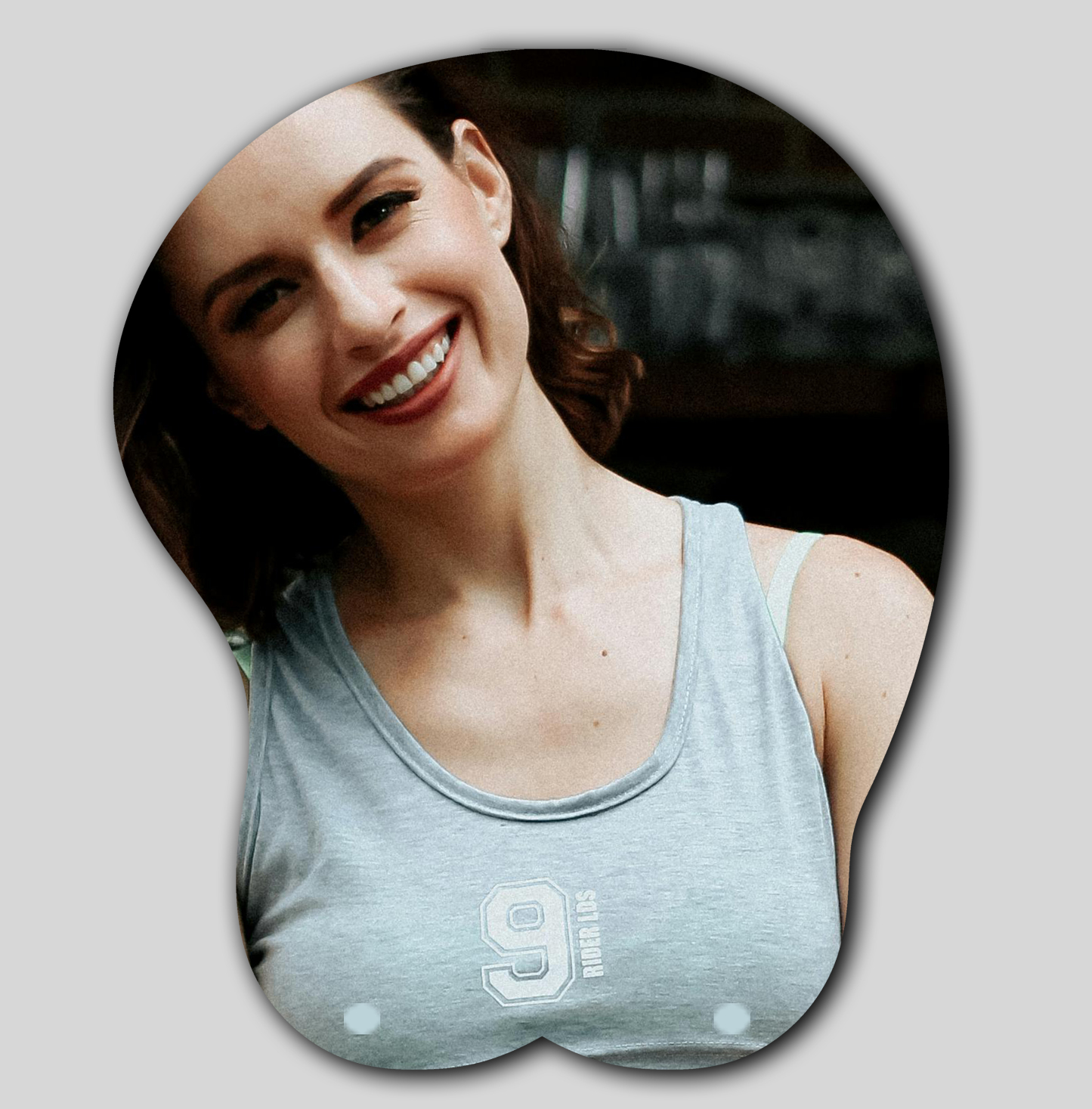 Preview version custom photo 3D mouse pad with armrest