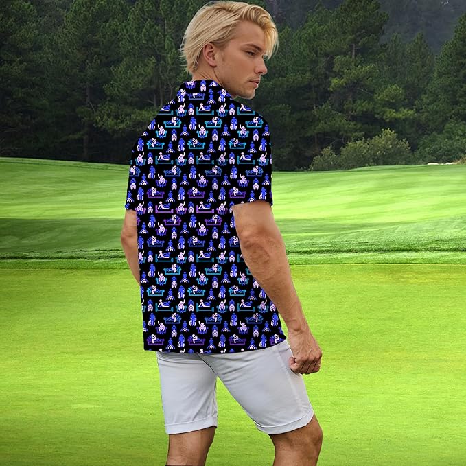 Men's Fun Golf Polo Shirt