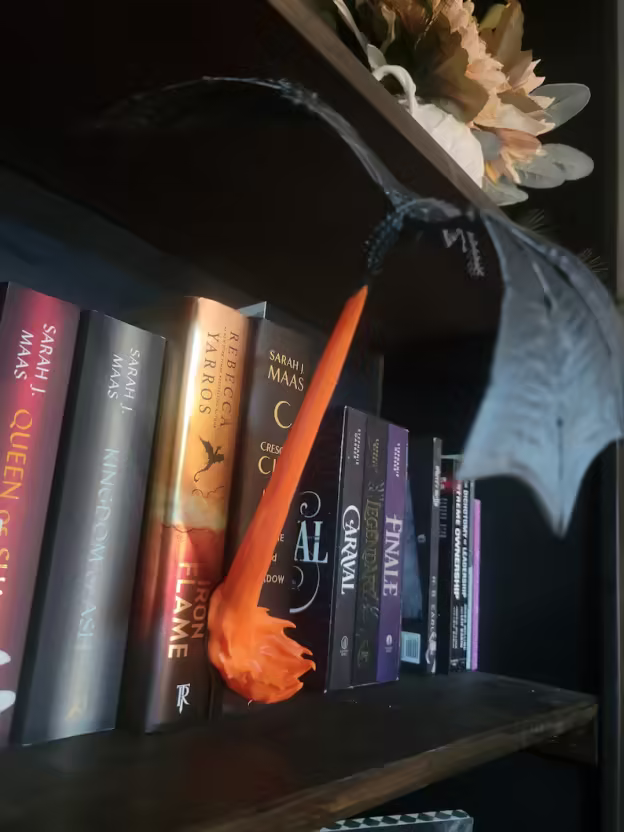 Fire Breathing Dragon Book Nook