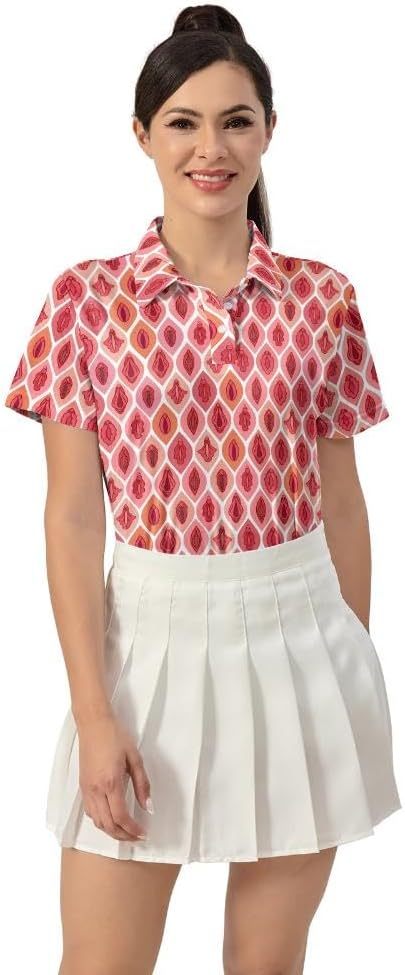 Women's Quick Dry Short Sleeve Golf Polo Shirt